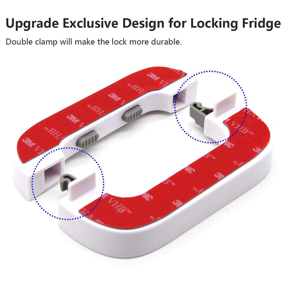 Fridge & Freezer Door Lock for Baby and Child Safety