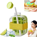 2-in-1 Portable Ice Cube Maker Bottle – Leak-Proof