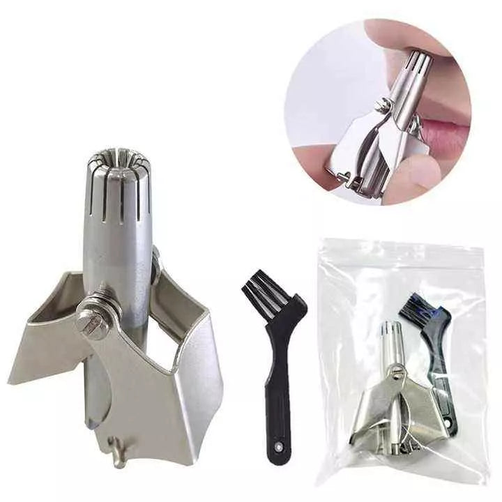 Stainless Steel Manual Nose & Ear Hair Trimmer