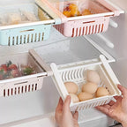 Adjustable & Stretchable Storage Basket For Fridge
