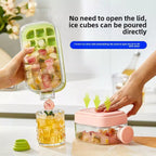 2-in-1 Portable Ice Cube Maker Bottle – Leak-Proof