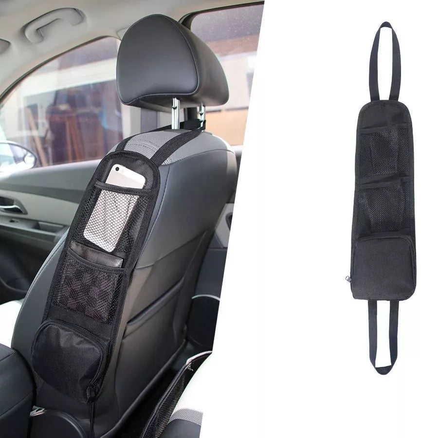 Durable Car Side Storage Bag with 3 Pockets
